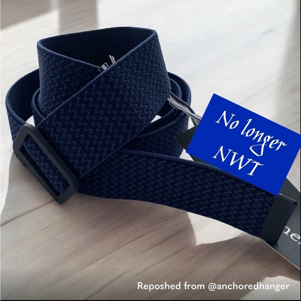 Vineyard Vines Navy Blue Men's Belt